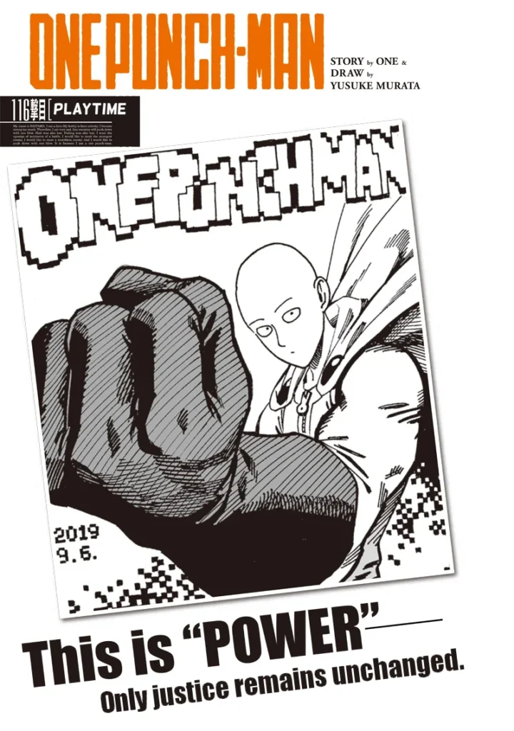 One Punch Man Chapter 116 | Read Full Online Manga 1 one punch man ch116 page01